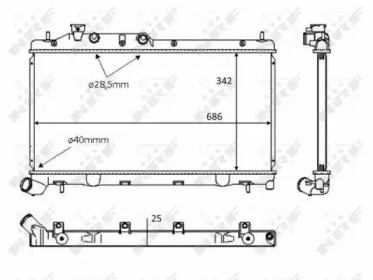 Теплообменник NRF 58385