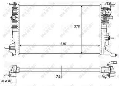 Теплообменник NRF 58388