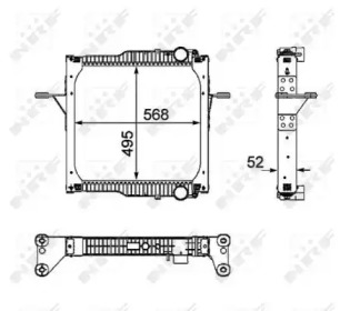 Теплообменник NRF 58403