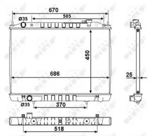 Теплообменник NRF 58418