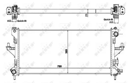 Теплообменник NRF 58424