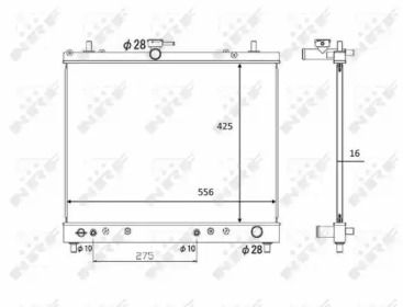 Теплообменник NRF 58446