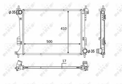 Теплообменник NRF 58451