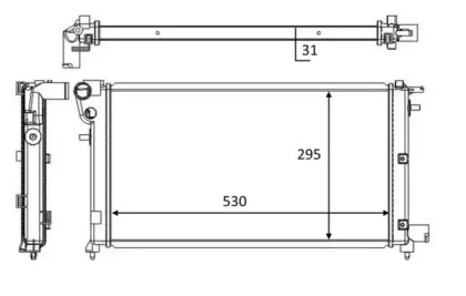 Теплообменник NRF 58465