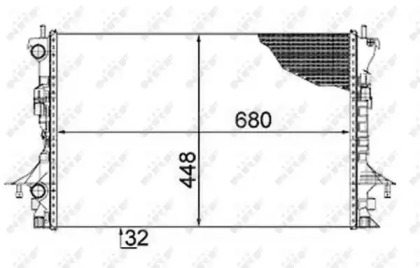 Теплообменник NRF 58479