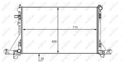 Теплообменник NRF 58481