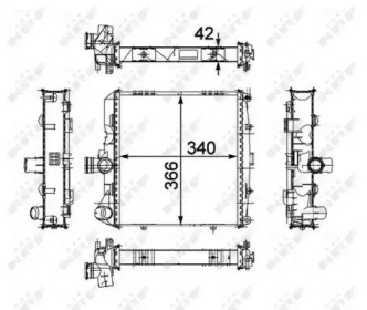 Теплообменник NRF 58486