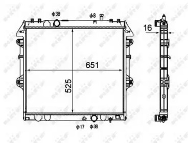 Теплообменник NRF 58491