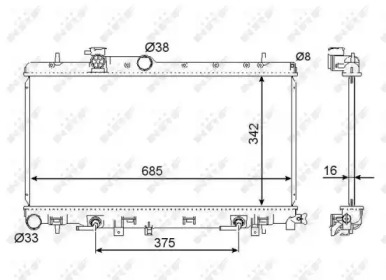 Теплообменник NRF 58493