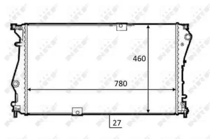 Теплообменник NRF 58498