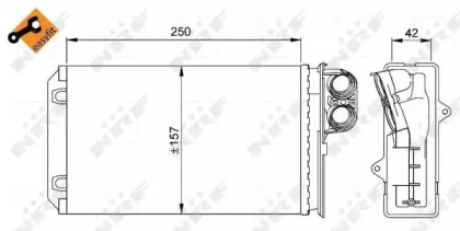 Теплообменник NRF 58629