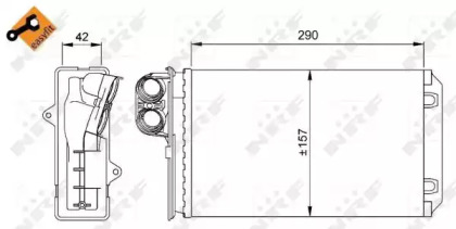 Теплообменник NRF 58639