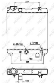 Теплообменник NRF 58659