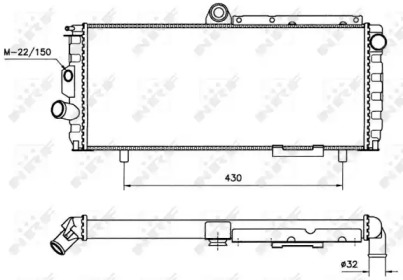 Теплообменник NRF 58701