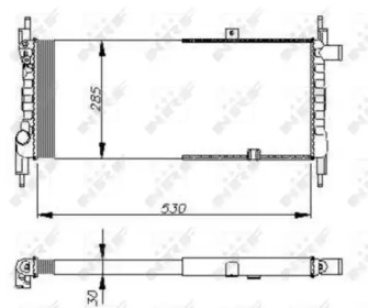 Теплообменник NRF 58711