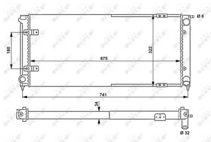 Теплообменник NRF 58712