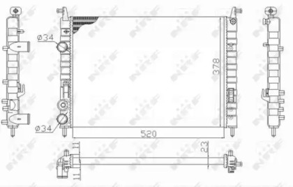 Теплообменник NRF 58726