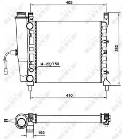 Теплообменник NRF 58731