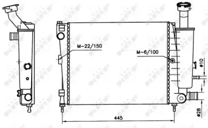 Теплообменник NRF 58789