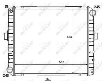 Теплообменник NRF 58825