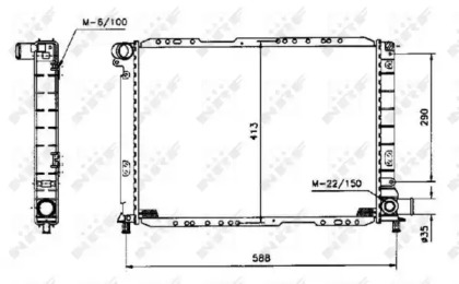 Теплообменник NRF 58858