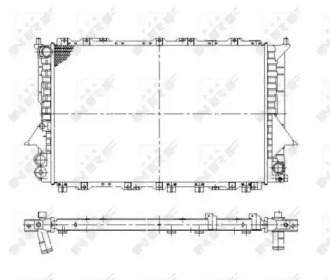 Теплообменник NRF 58870