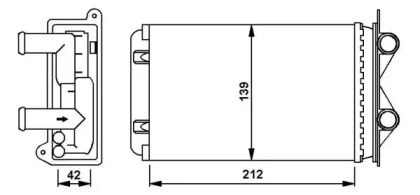 Теплообменник NRF 58935