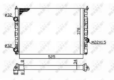 Теплообменник NRF 58947