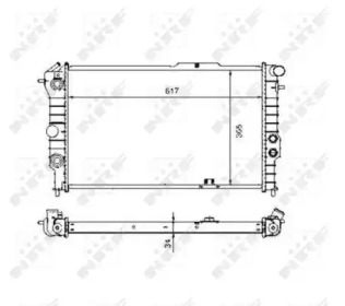 Теплообменник NRF 58973