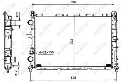 Теплообменник NRF 58995