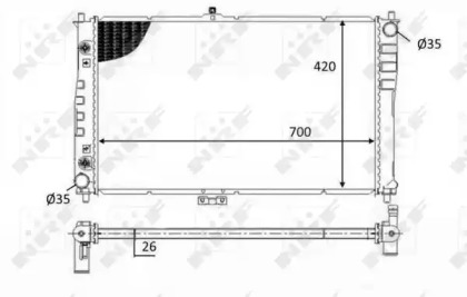 Теплообменник NRF 59019