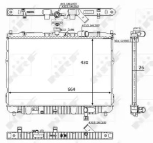 Теплообменник NRF 59046