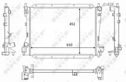 Теплообменник NRF 59050