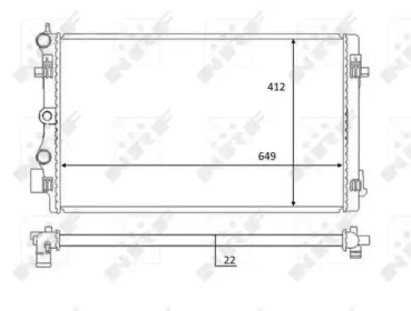 Теплообменник NRF 59056