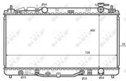 Теплообменник NRF 59079