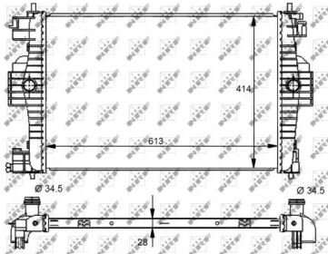 Теплообменник NRF 59139