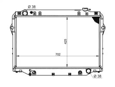 Теплообменник NRF 596712