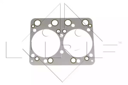 Прокладка, головка цилиндра NRF 72016