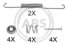 Комплектующие, тормозная колодка A.B.S. 0586Q