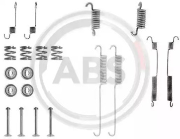 Комплектующие, тормозная колодка A.B.S. 0600Q