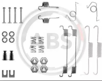 Комплектующие, тормозная колодка A.B.S. 0626Q