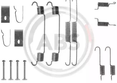 Комплектующие, тормозная колодка A.B.S. 0675Q
