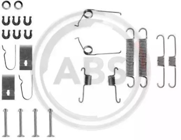 Комплектующие, тормозная колодка A.B.S. 0693Q