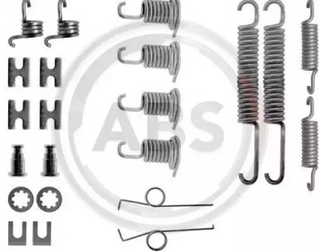 Комплектующие, тормозная колодка A.B.S. 0702Q