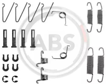 Комплектующие, тормозная колодка A.B.S. 0703Q
