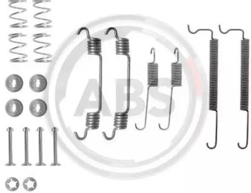 Комплектующие, тормозная колодка A.B.S. 0709Q