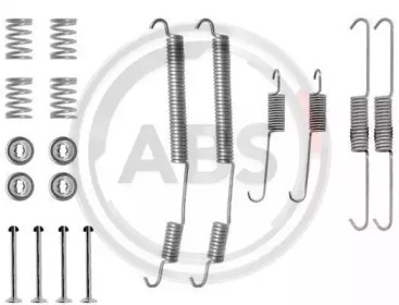 Комплектующие, тормозная колодка A.B.S. 0753Q