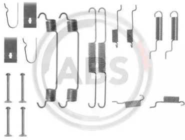 Комплектующие, тормозная колодка A.B.S. 0767Q