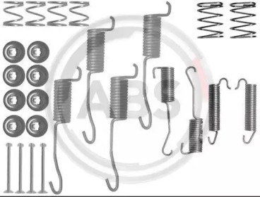 Комплектующие, тормозная колодка A.B.S. 0776Q