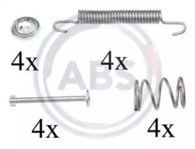 Комплектующие, стояночная тормозная система A.B.S. 0791Q